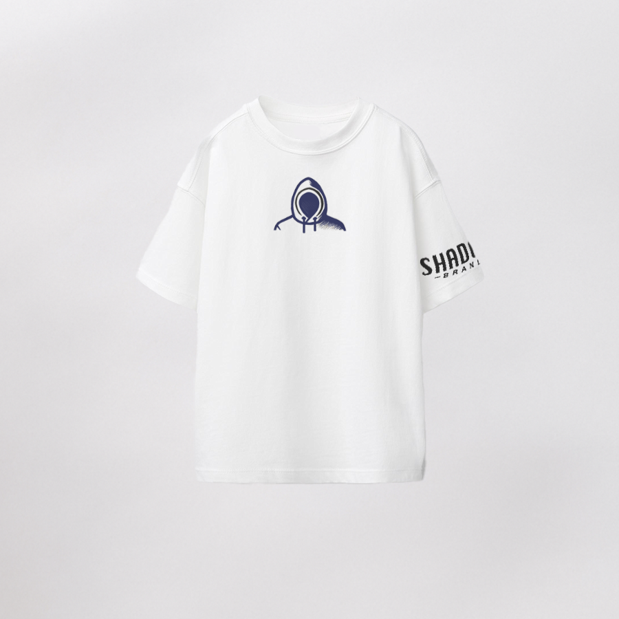 Projekt 4 Koszulka gruba Oversize biała Universal