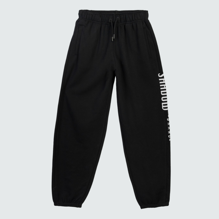 Projekt 2 Klasyczne spodnie dresowe bawełna nadruk na nogawce